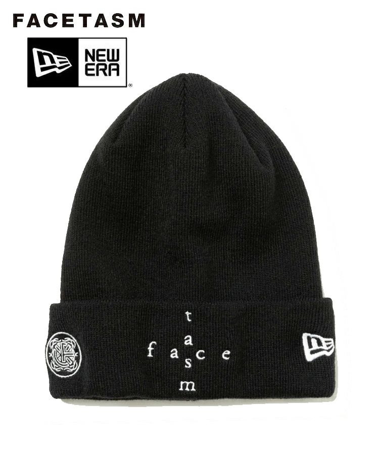 FACETASM x NEW ERA KNIT CAP / ブラック [KR-CAP-U01]