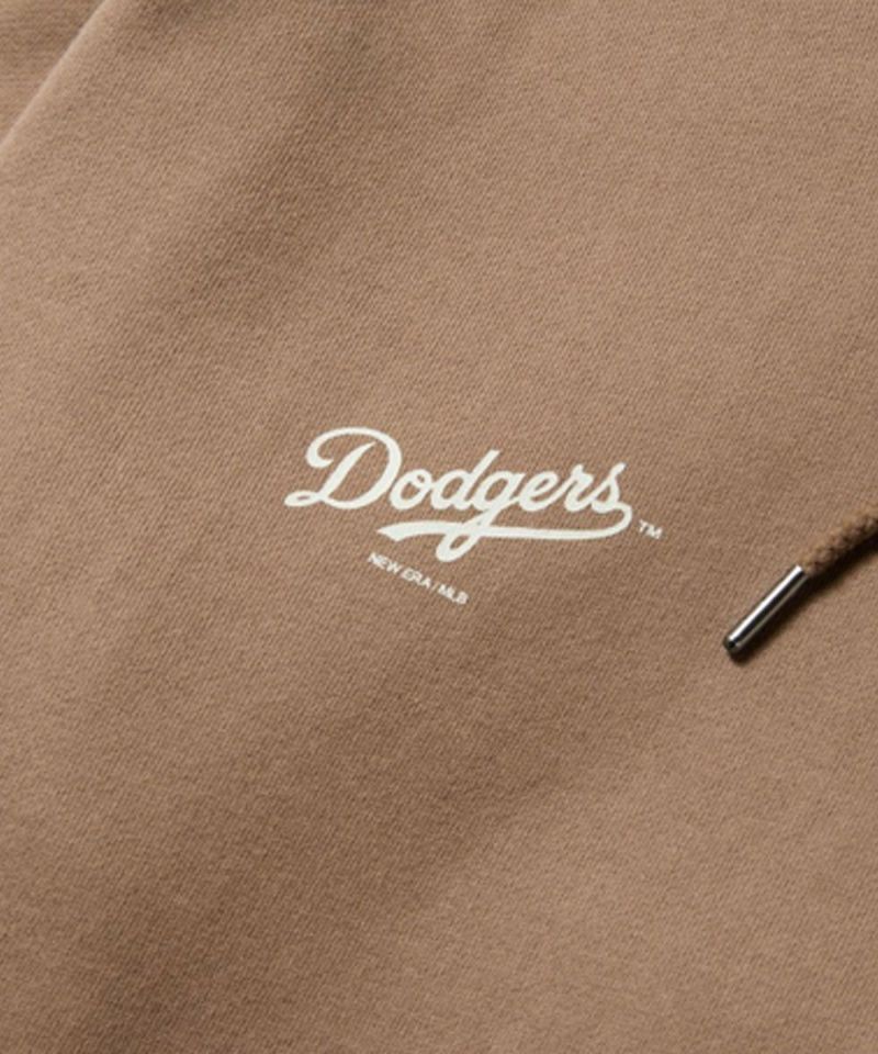 NEW ERA ニューエラ パーカー 裏毛 スウェット プルオーバーフーディー MLB Apparel ロサンゼルス・ドジャース ミルクティー 14324638 トップス フーディー プルオーバー ロゴ MLB LA コットン メンズ レディース ユニセックス