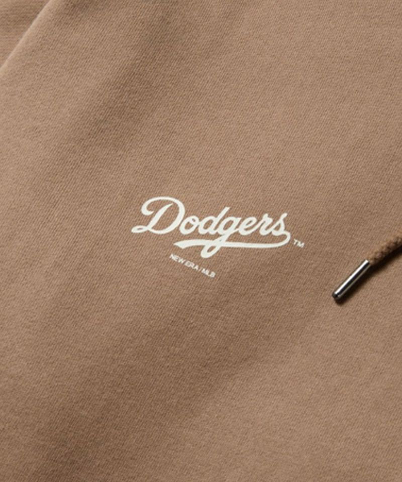 NEW ERA ニューエラ パーカー 裏毛 スウェット プルオーバーフーディー MLB Apparel ロサンゼルス・ドジャース ミルクティー 14324638 トップス フーディー プルオーバー ロゴ MLB LA コットン メンズ レディース ユニセックス