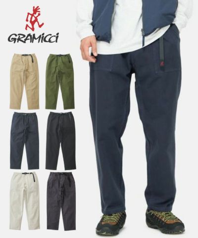 GRAMICCI × LOWERCASE 別注 ソフトサーモパンツ【M】ネイビー グラミチ ロウアーケース コラボ スラックス ストレッチ ナロー GMP-20F1598 Gramicci（グラミチ）の「LOWERCASE×GRAMICCI ワイドテーパード