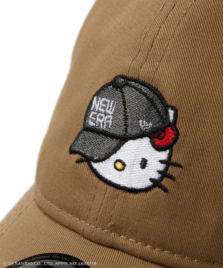 9TWENTY HELLO KITTY キャップ / カーキ [14432200]