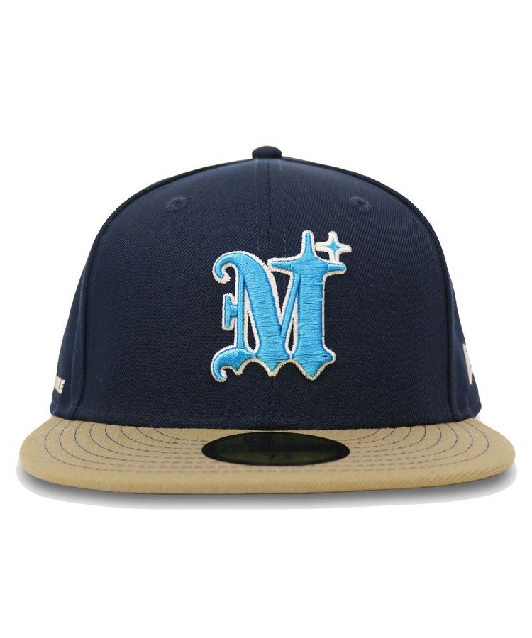 NEW ERA 59FIFTY AUTHENTIC LOGO CAP / ブルー [NEA45BL]