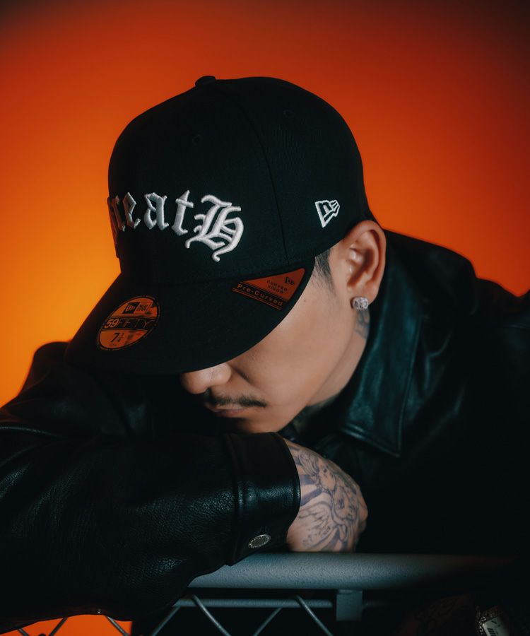 帽子 BREATH NEW ERA OLD ENGLISH LOGO 59FIFTY BREATH × NEW ERA ブレス × ニューエラ SS25 OLD ENGLISH LOGO