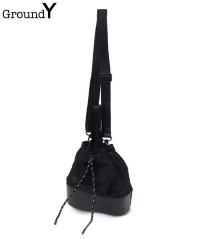 NYLON WEATHER TAPERED CARGO PANTS / ブラック [GL-P23-602]