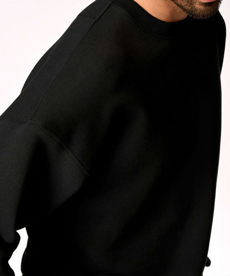 Y-3 GRAPHIC CREW SWEATER / ブラック [JX4749]