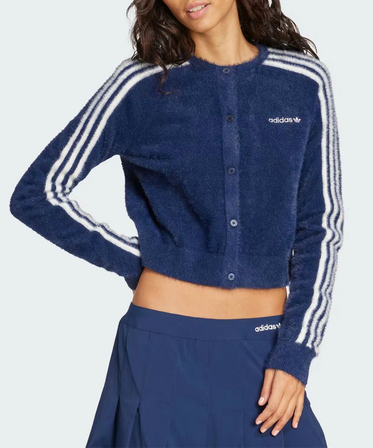 adidas ORIGINALS FLUFFY CARDIGAN / 2カラー[JW3644][JW5177]