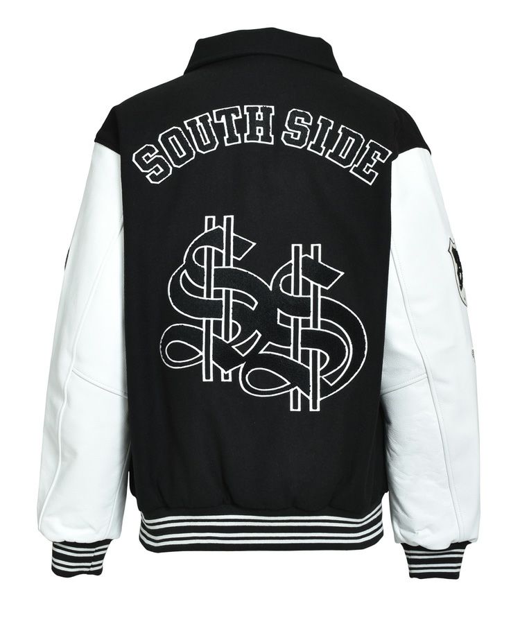 ジャケット・アウター LABEL PACK PATCHED STADIUM JACKET LABEL PACK PATCHED STADIUM JACKET BLACK – BlackEyePatch