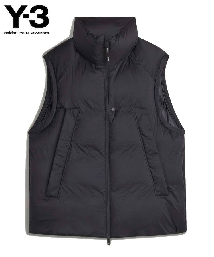 Y-3 PUFFER VEST / ブラック [JX7281]