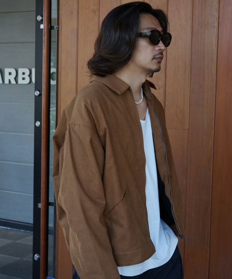 DUCK WOOL SHORT JACKET / ブラウン [ALV-90141]