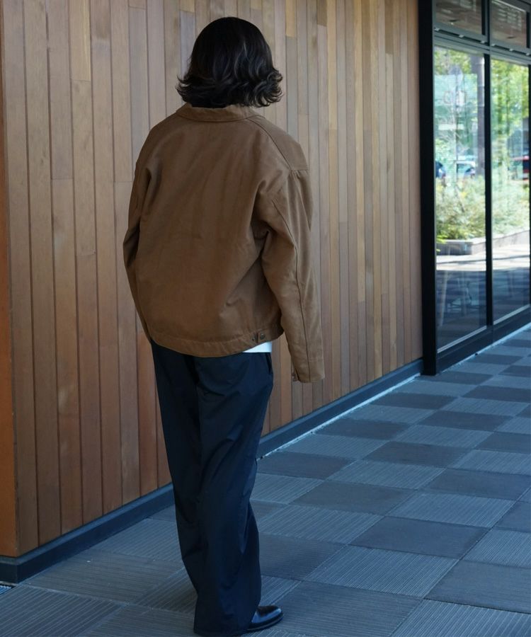 DUCK WOOL SHORT JACKET / ブラウン [ALV-90141]