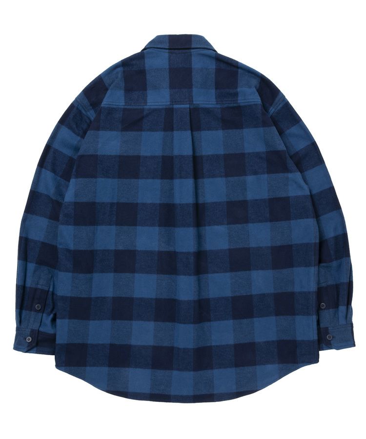 R9 BUFFALO CHECK SHIRT / ブルー [RW25A0206]