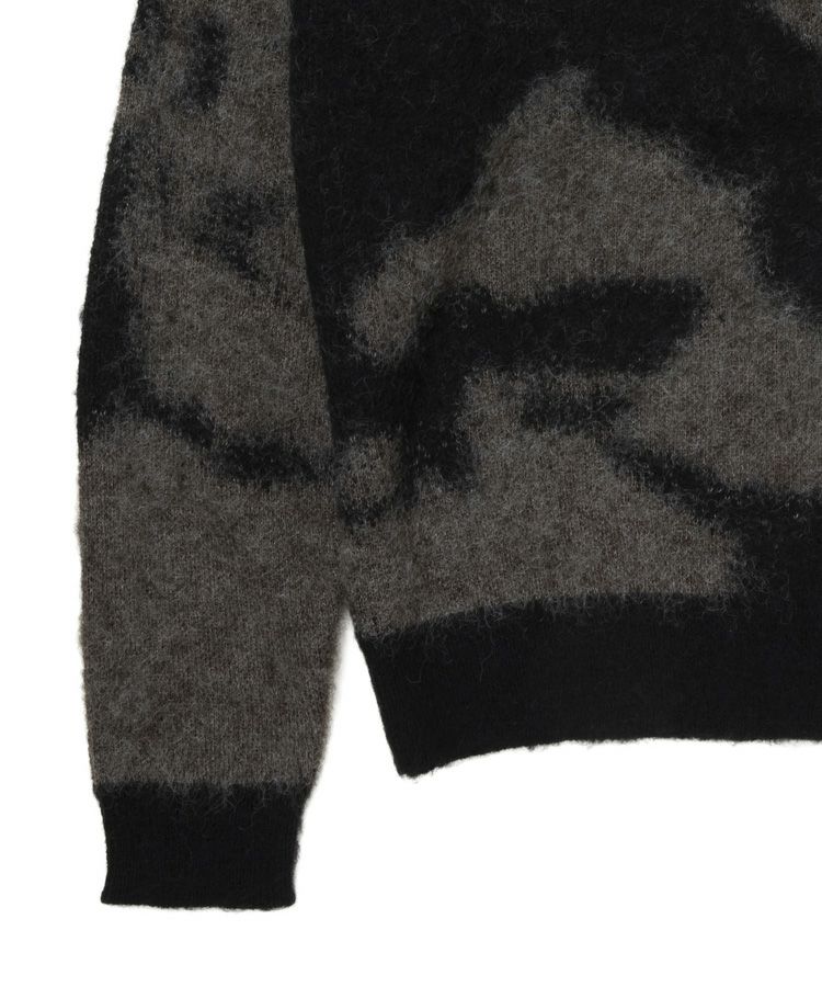 R9 PAINTED KNIT / ブラック [RW25A0404]