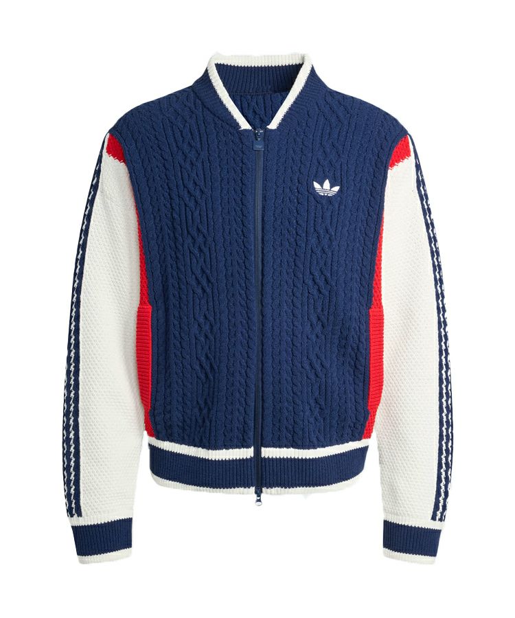 adidas ヴィンテージ　カーディガン adidas ORIGINALS RETRO REMIX CARDIGAN / 3カラー [KR7633][KS5437