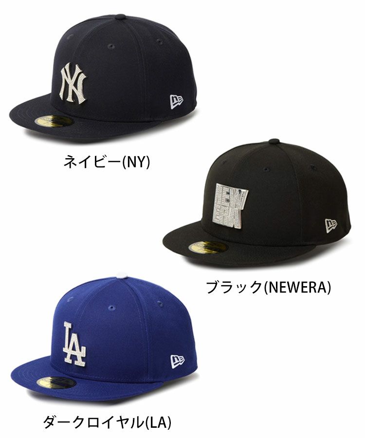 59FIFTY Rhinestone Badge ラインストーンバッジ / 3カラー