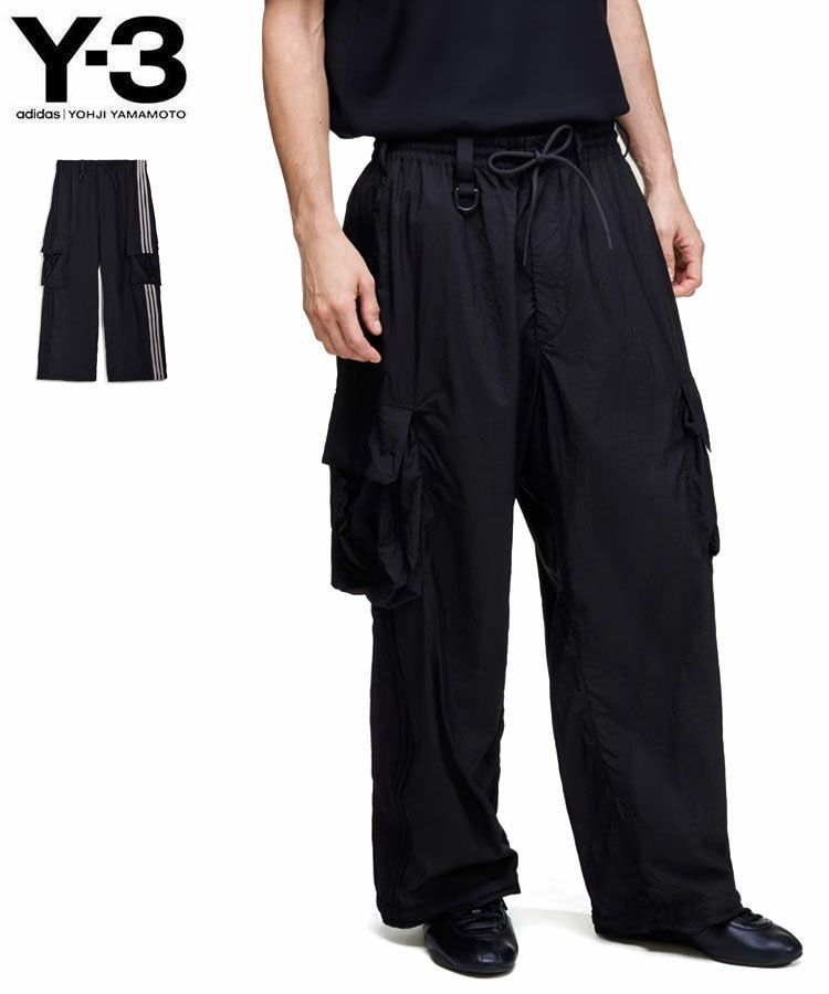 本日特別価格！Y-3 M CLASSIC LINERキルト付きカーゴパンツ Y-3 ワイスリー カーゴパンツ M RYTWILL PANT レーヨン ツイルパンツ