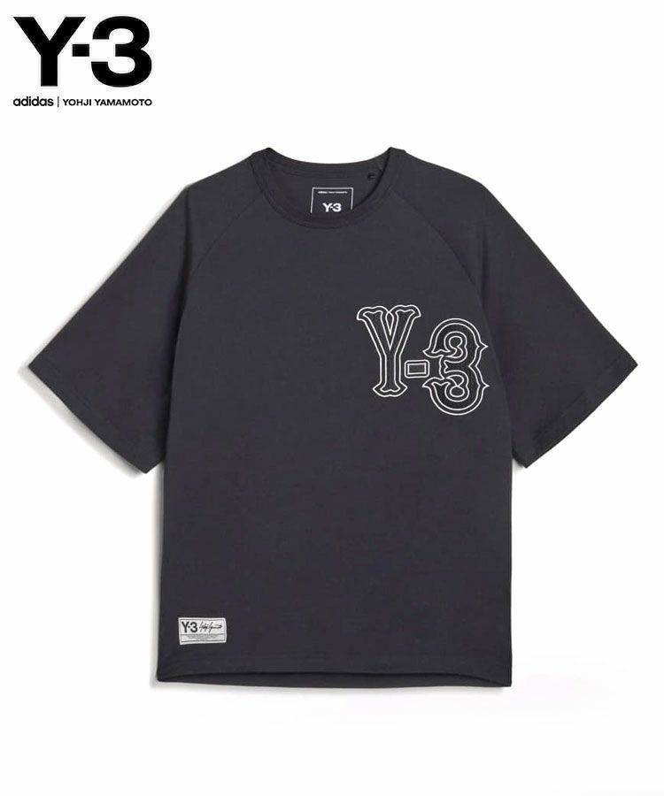 Y-3 ELITE 5 GFX SHORT SLEEVE TEE / ブラック [KQ9307]